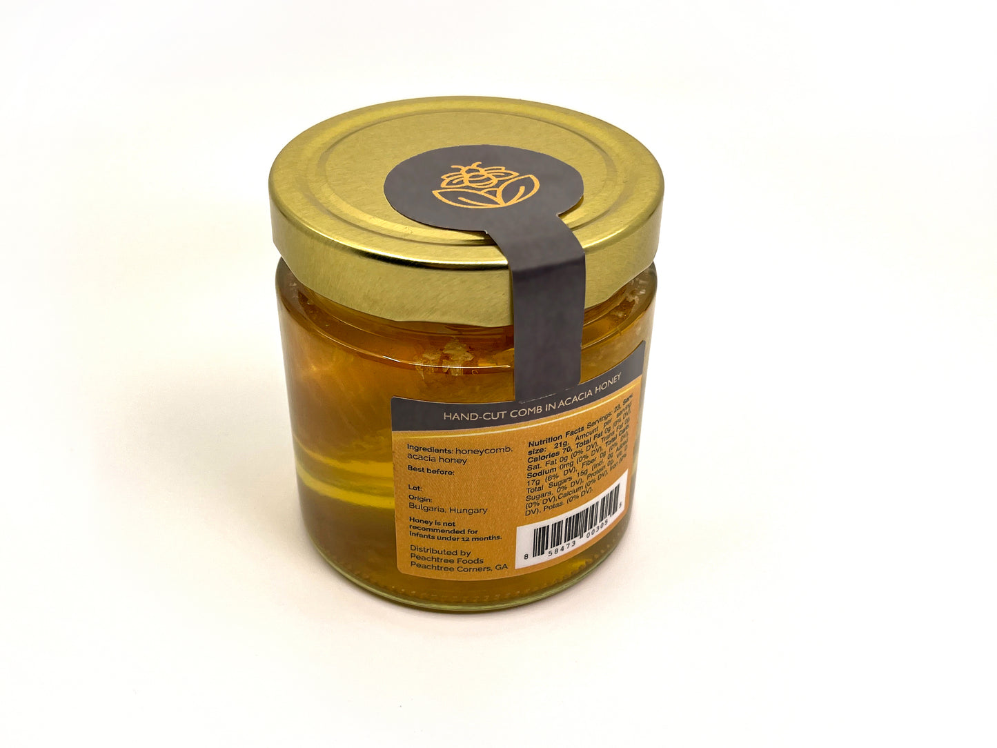 Hand-Cut Honeycomb in Acacia Honey - 500g Jar – Ashwood's Honey